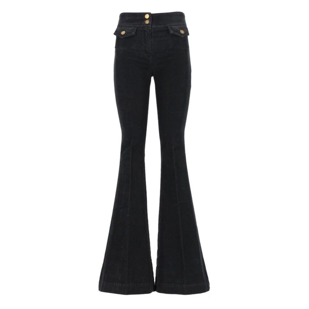 Seafarer Women Emi Trousers In Stretch Velvet